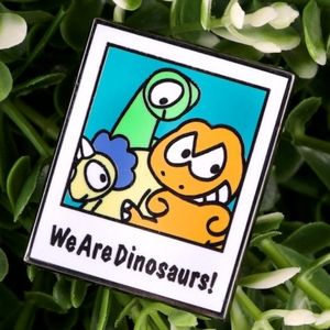 NIP Sanrio Friend of the Month Pin We Are Dinosaurs!  Limited Edition September